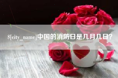 香河中国的消防日是几月几日？