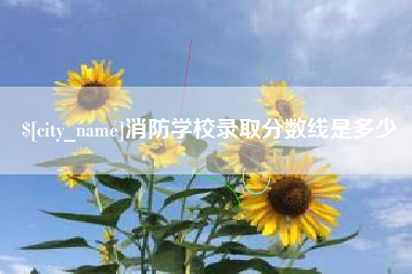 香河消防学校录取分数线是多少