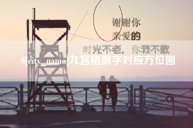 香河九宫格数字对应方位图