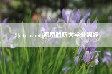 香河河南消防大学分数线
