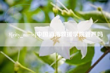 香河中国消防救援学院管严吗