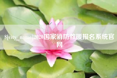 香河2020国家消防救援报名系统官网