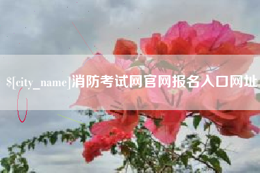 香河消防考试网官网报名入口网址