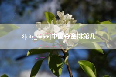香河中国夺金排第几