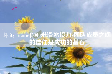 香河5000米滑冰接力-团队成员之间的信任是成功的基石