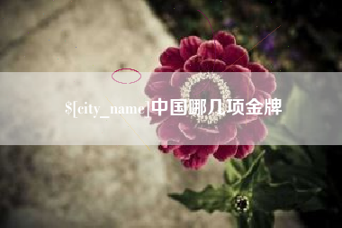 香河中国哪几项金牌
