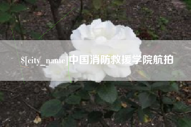 香河中国消防救援学院航拍