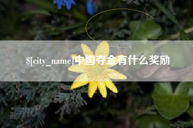 香河中国夺金有什么奖励