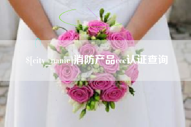 香河消防产品ccc认证查询