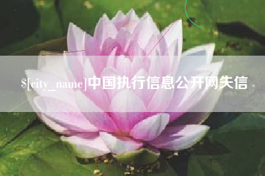 香河中国执行信息公开网失信