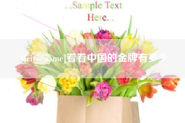 香河看看中国的金牌有多少